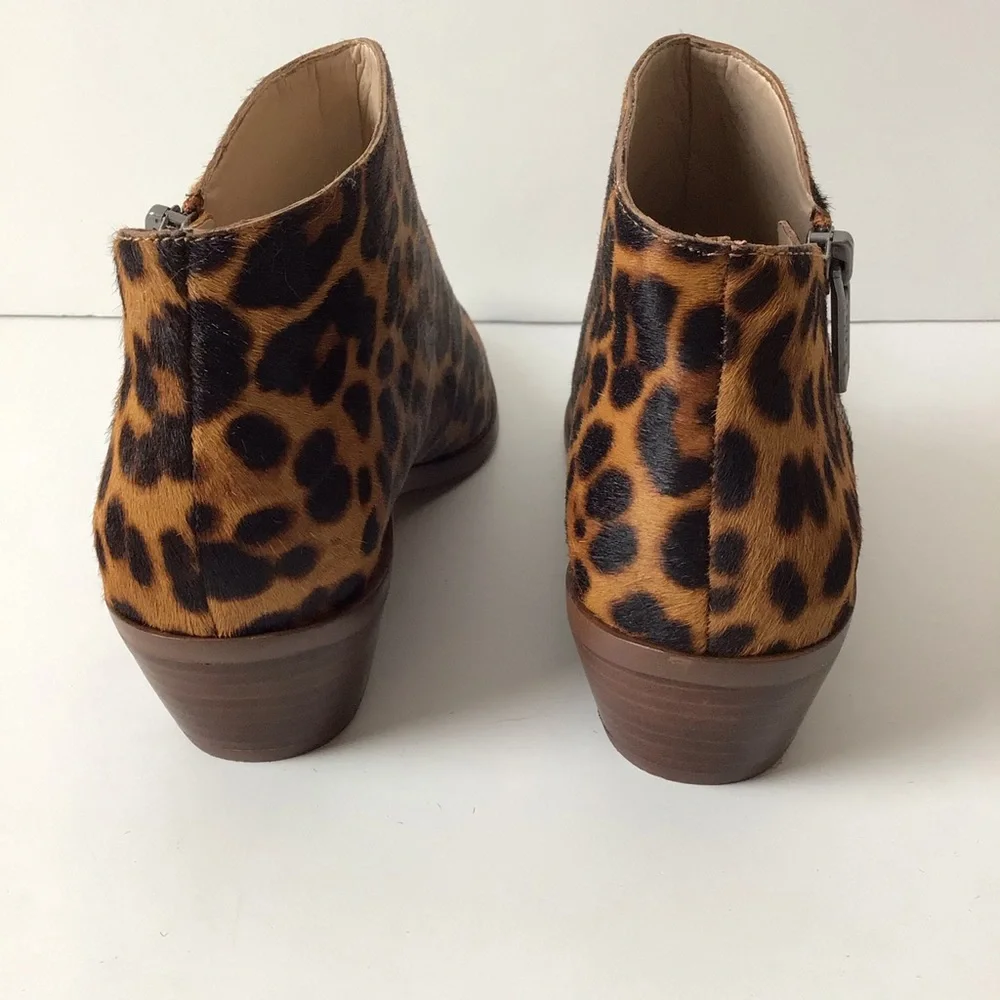 1. State Rosita Brown Leather Ankle Bootie 8.5 NWOT